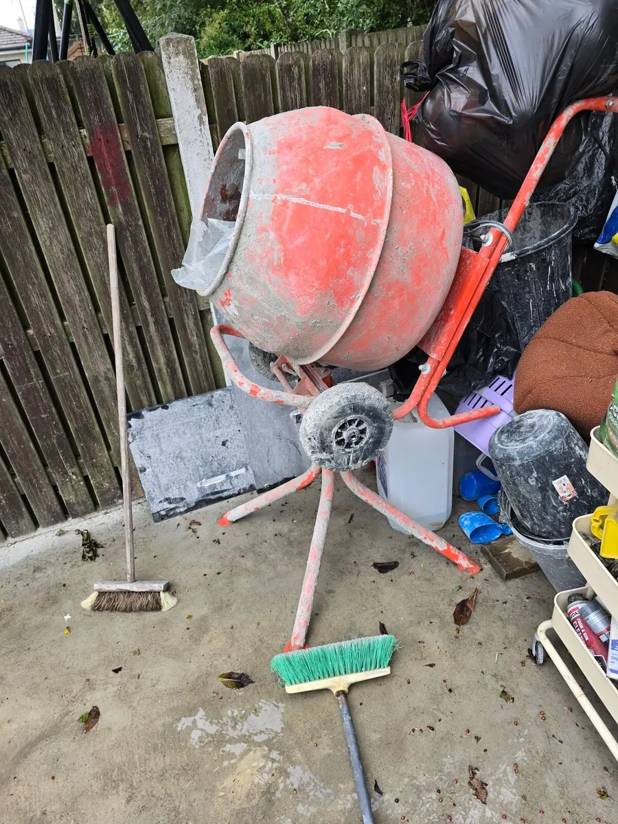 Concrete mixer 134L Electric - Image 1