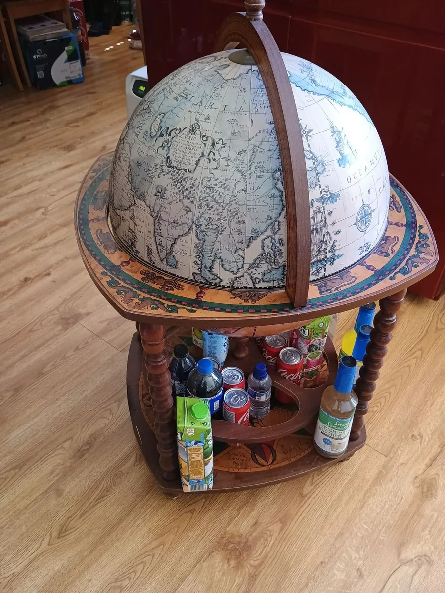 TV stand and drinking globe large - Image 2
