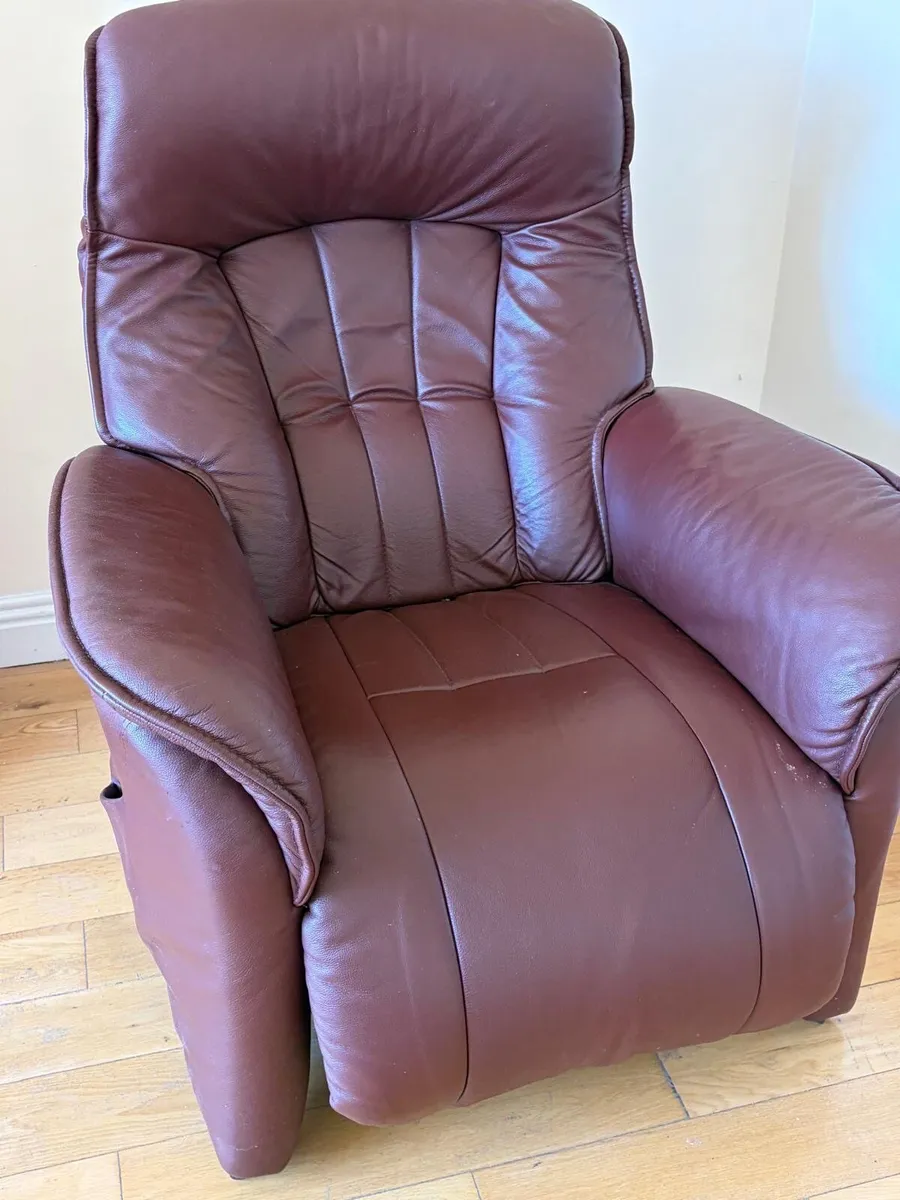 Himolla Genuine Leather Suite -Sofa & Armchair Set - Image 3