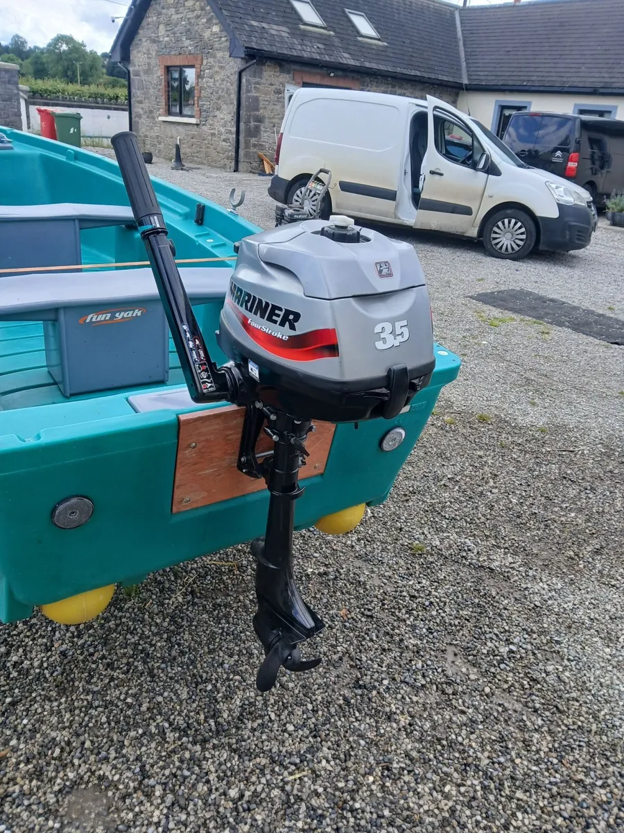 12foot boat ,trailer and engine for sale - Image 3