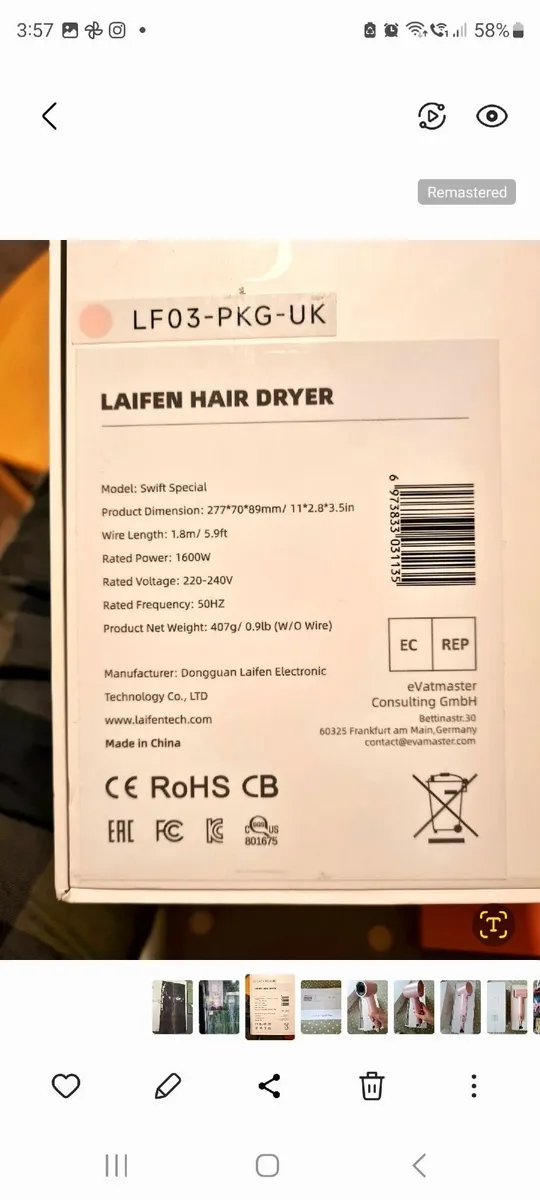 Laifen Hairdryer - Image 4