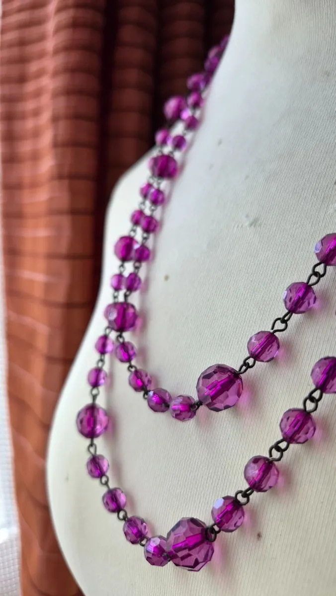 Long pink necklace - Image 3
