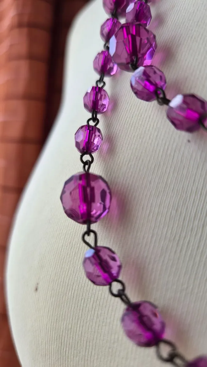 Long pink necklace - Image 4