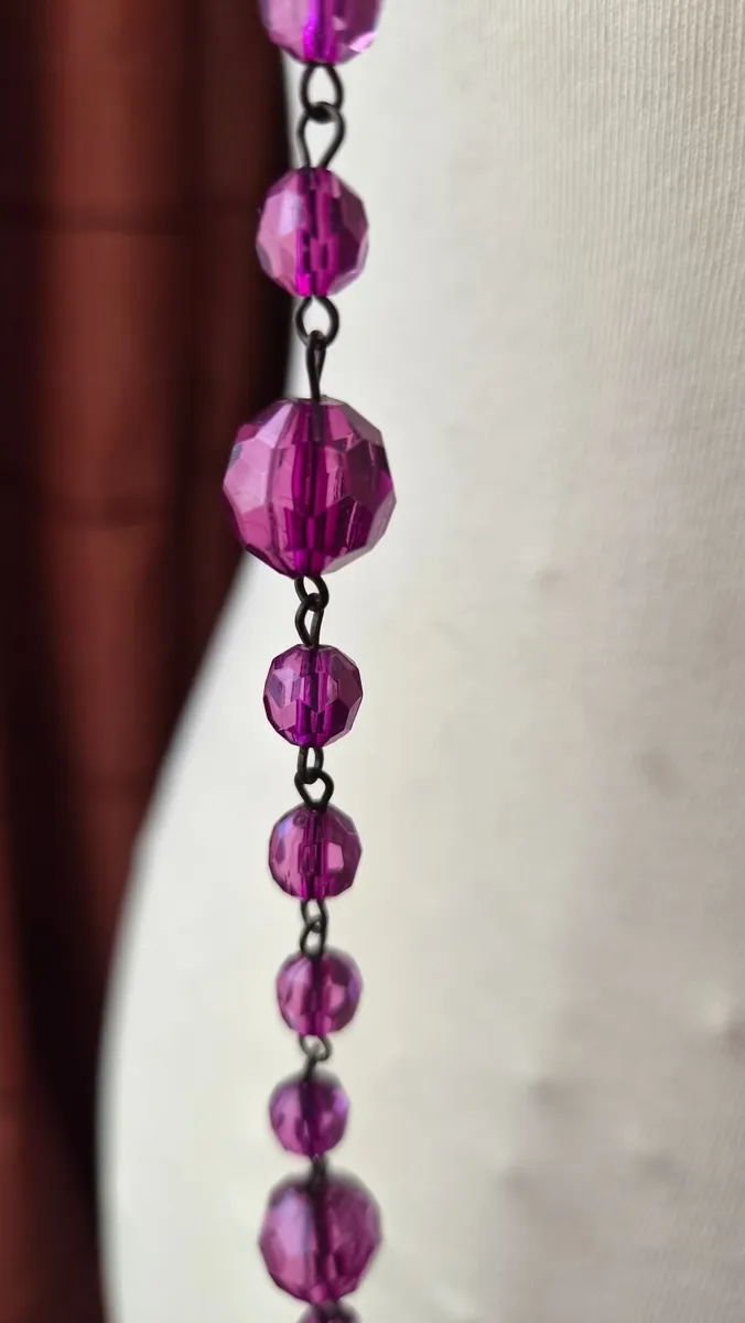 Long pink necklace - Image 2