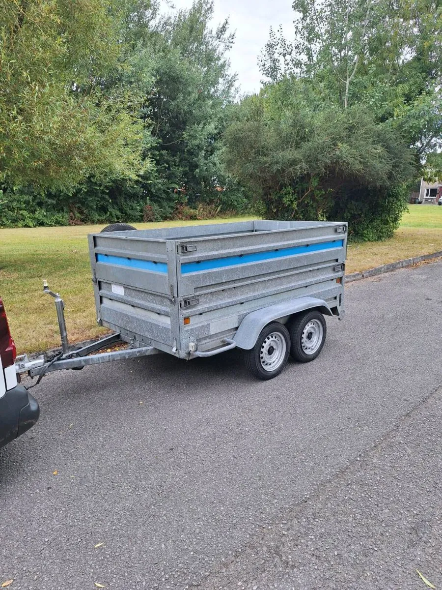 Galvanized Car trailer - Image 1