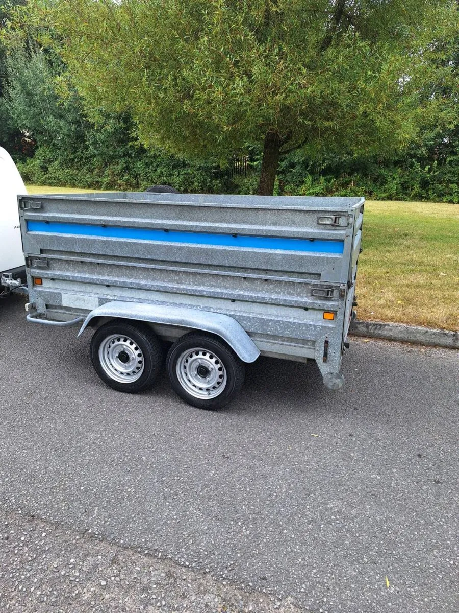 Galvanized Car trailer - Image 2