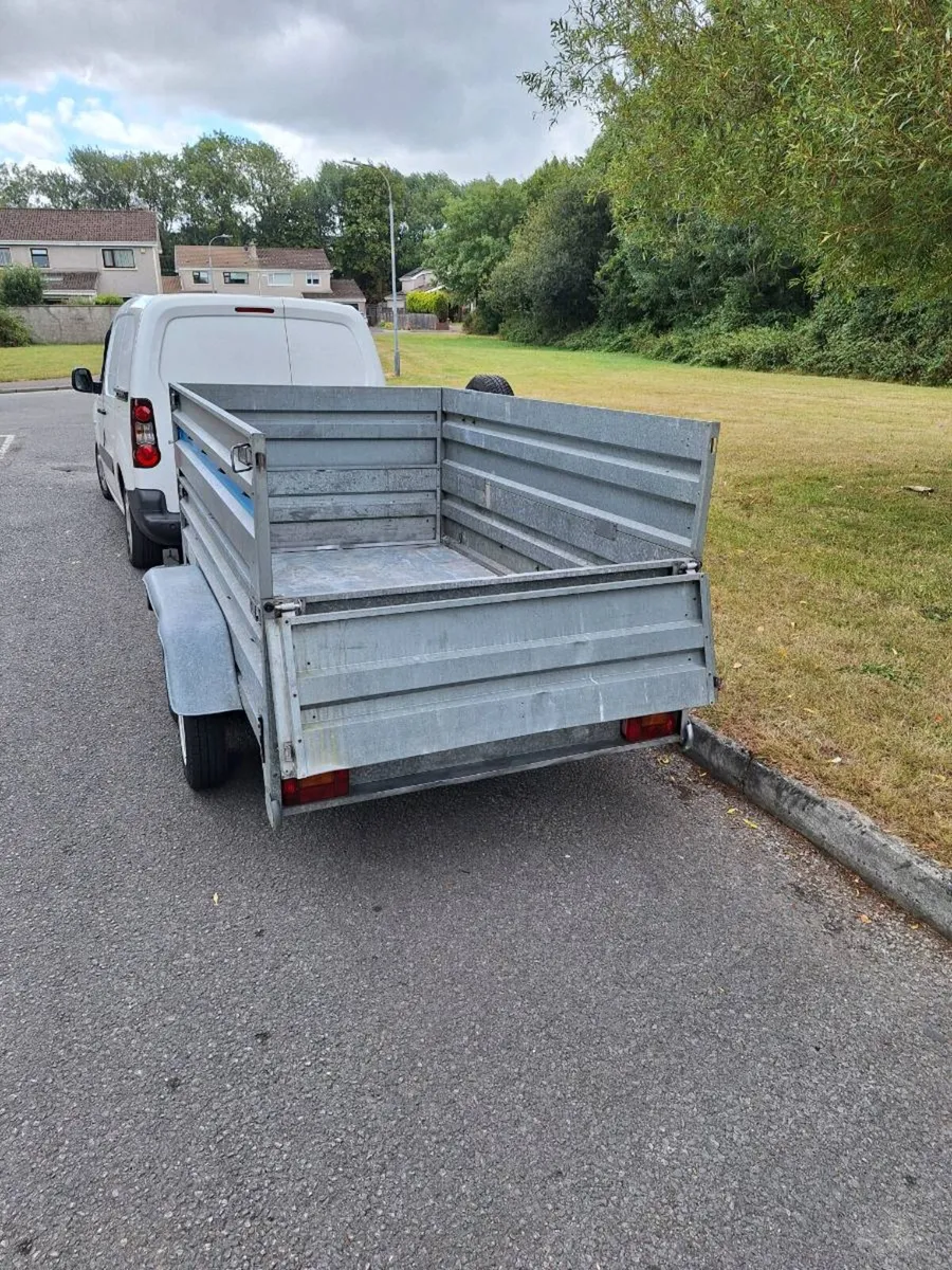 Galvanized Car trailer - Image 4