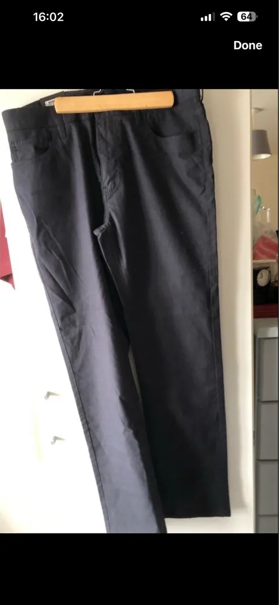 Mens BNWT trousers W34” x L32” €10 - Image 1