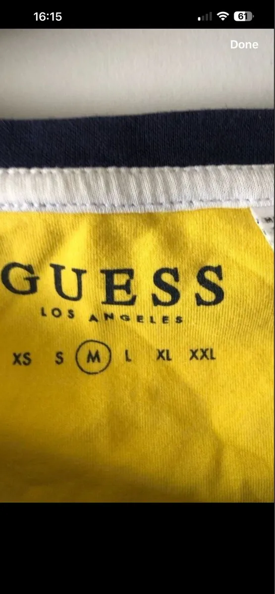 Mens guess teeshirt size M €10 - Image 3