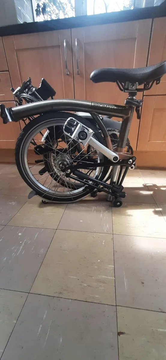 Brompton S6L Folding Bike - Image 4