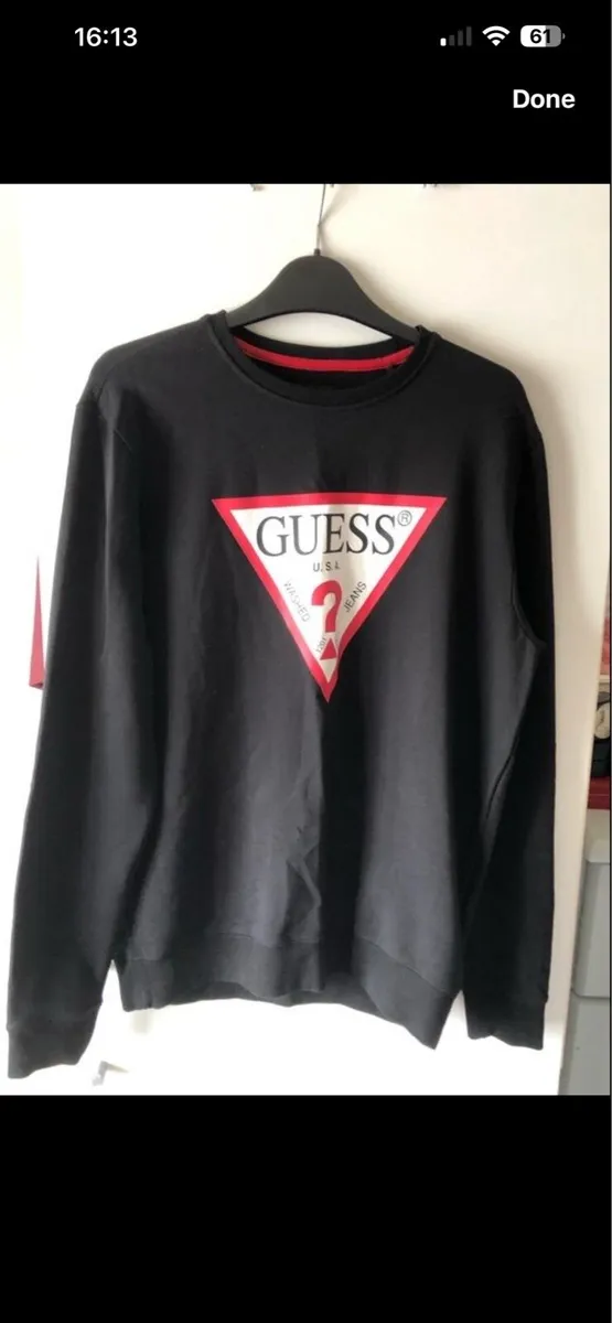 Mens Guess sweater size M €15 - Image 4
