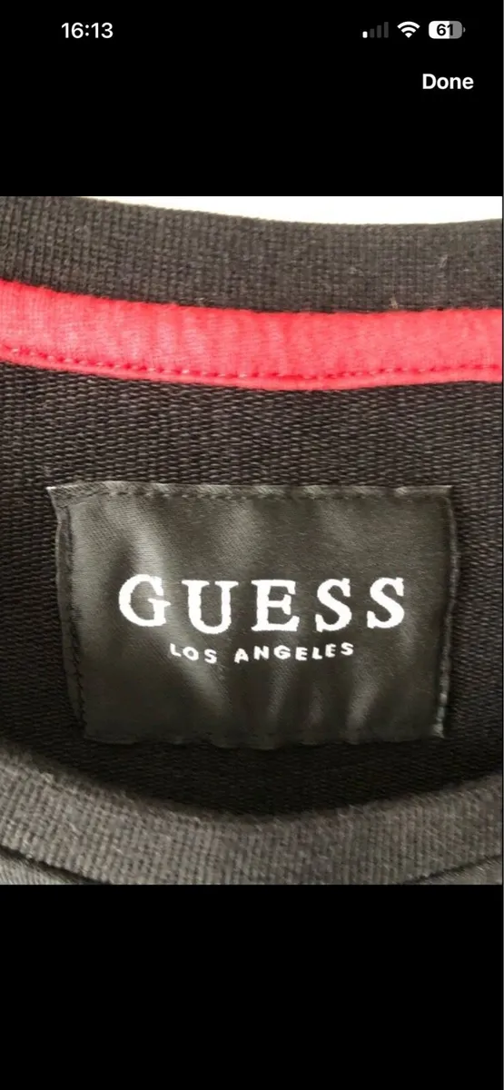 Mens Guess sweater size M €15 - Image 2