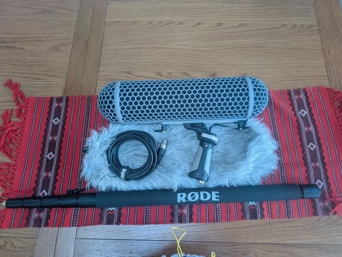 Location Sound Kit - RODE Blimp Kit, Boom Pole, Windshield, XLR Cable - Image 1