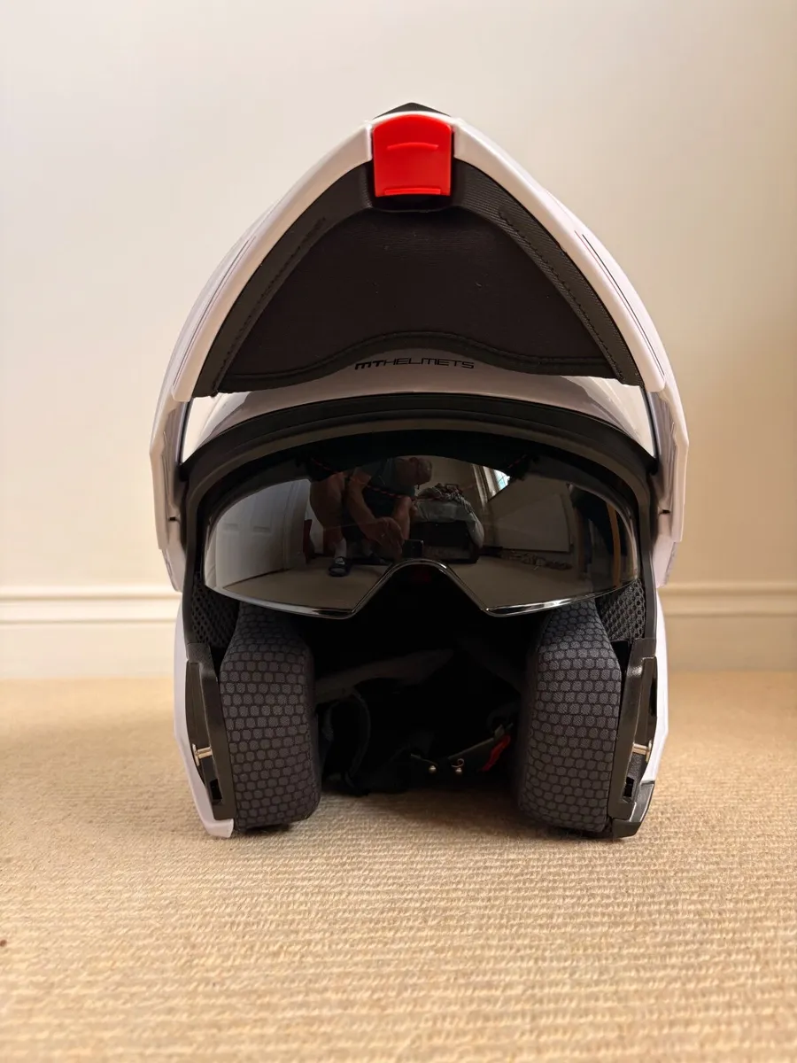 Motorbike Helmet (L), Jacket (S) & Leggins (M). - Image 1