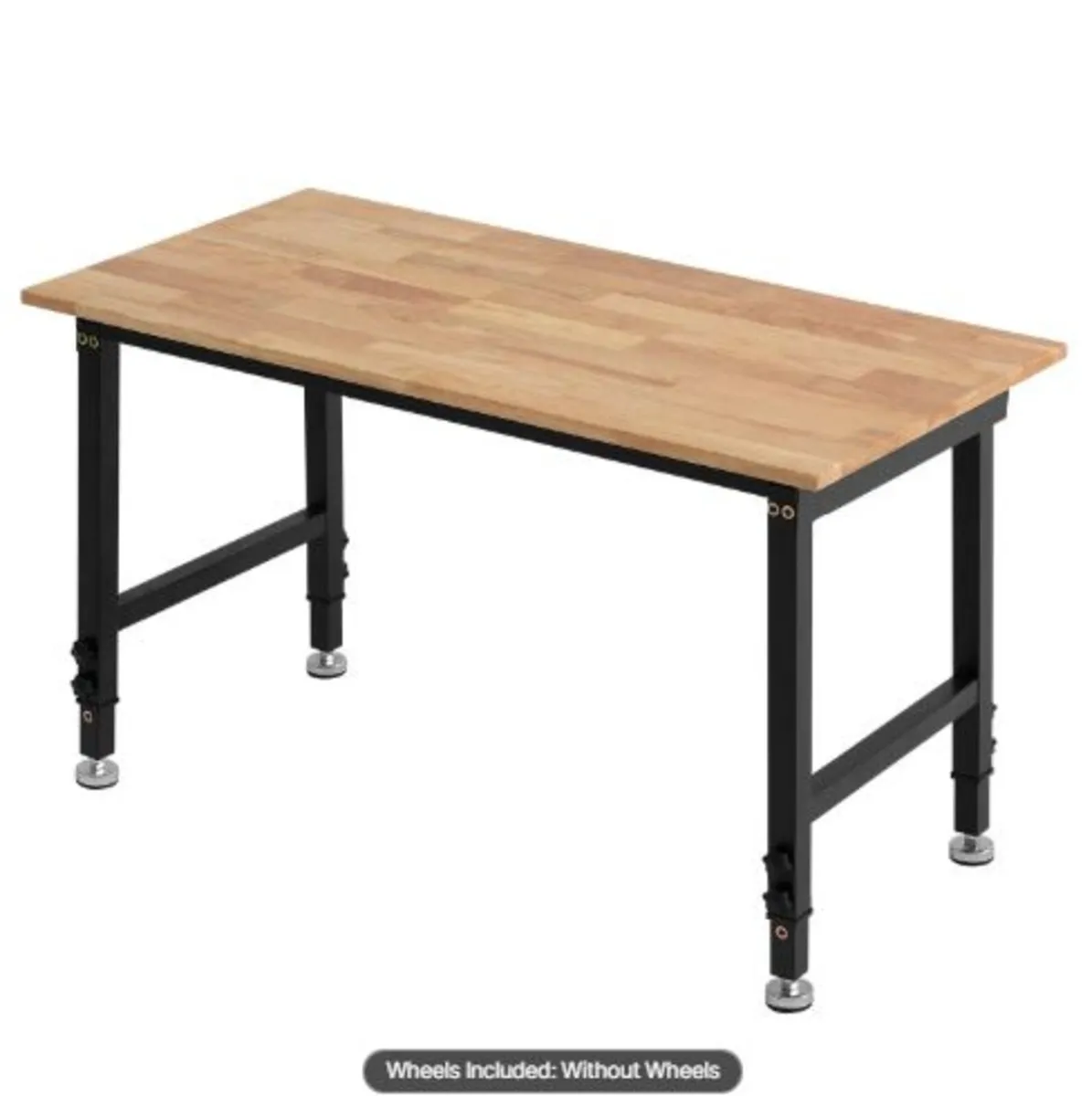 Adjustable Workbench, 680 kg Capacity, 122 x 60 cm - Image 1