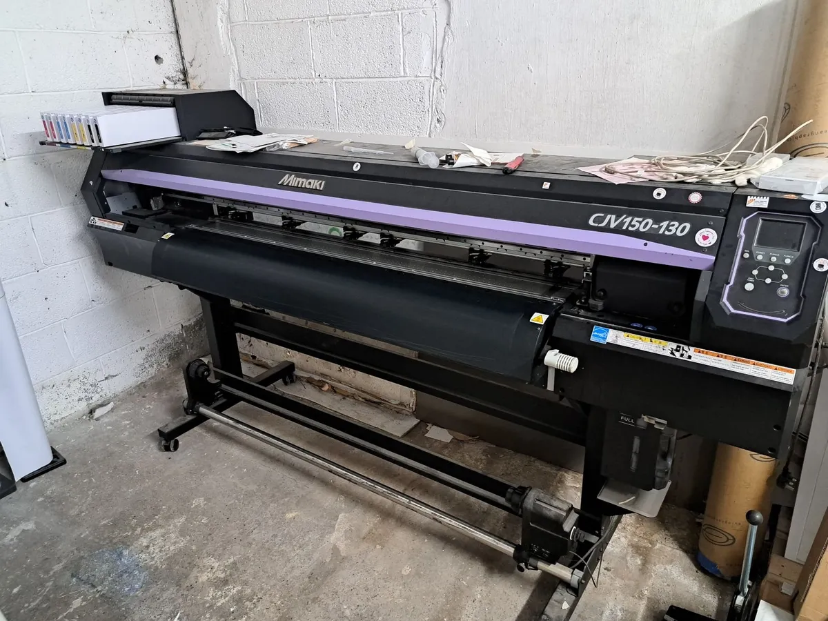 mimaki cjv 150 -130  wide format printing machine - Image 2