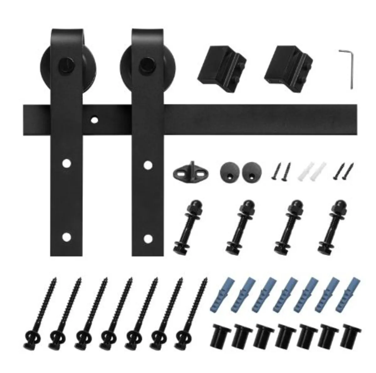10FT Sliding Barn Door Hardware Kit,330 LBS Weight - Image 4