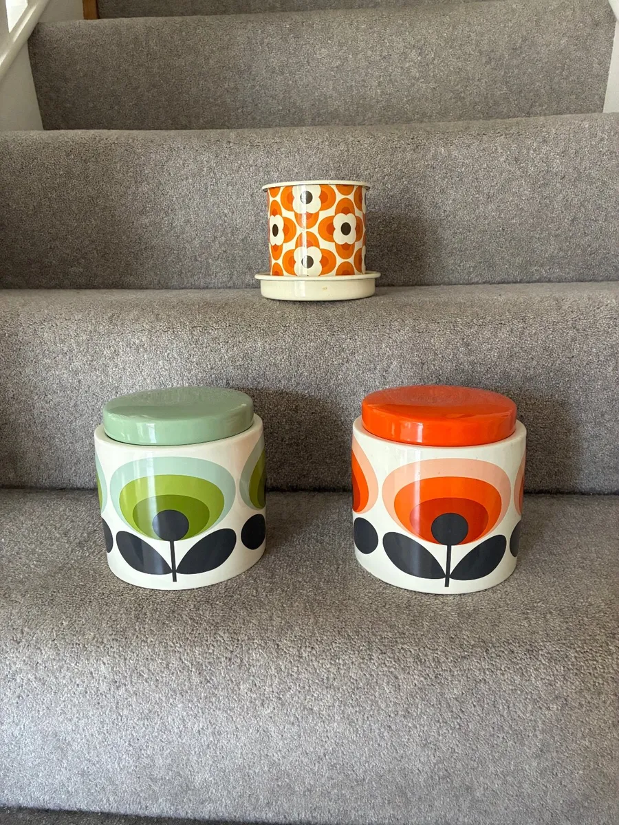 Orla Kiely Storage Jars - Image 1