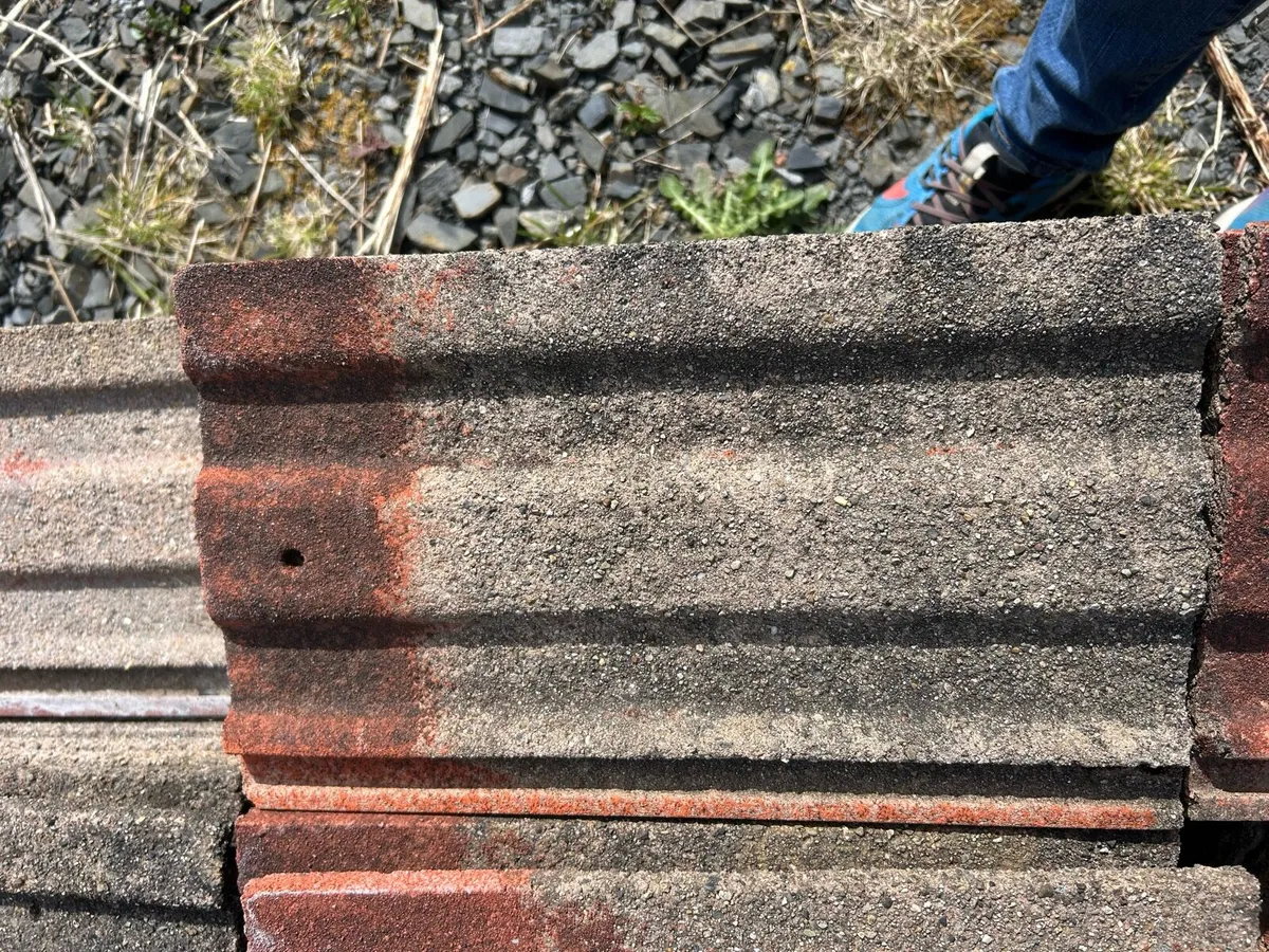 Marley red roof tiles - Image 1