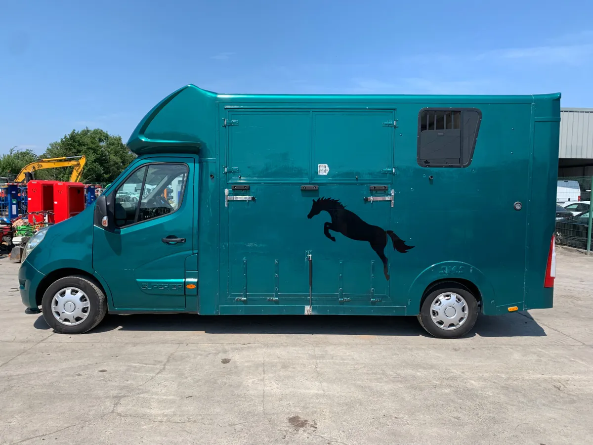 2017 RENAULT MASTER JMS SUPERIOR HORSEBOX FOR AUCT - Image 2
