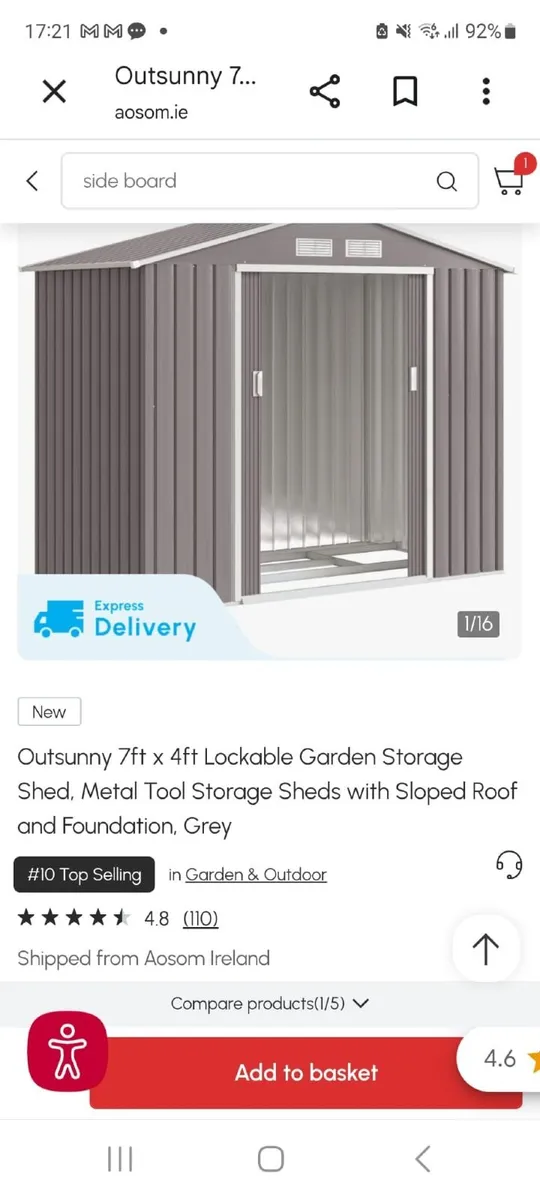 Outdoor shed - Image 1
