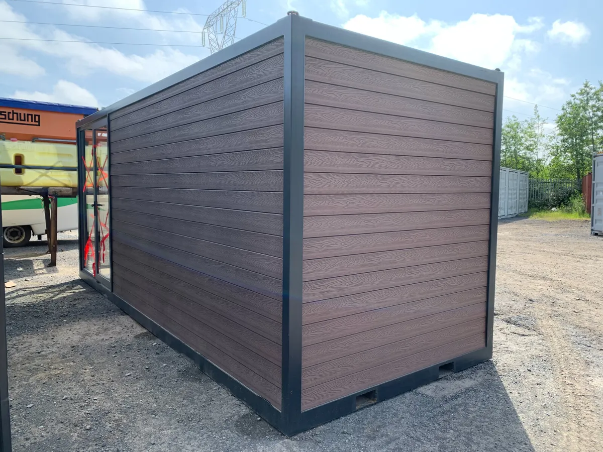 NEW 20FT X 7FT PORTABLE OFFICE FOR AUCTION - NAAS - Image 1