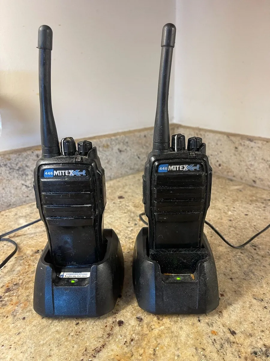2 x Mitex PMR446 Xtreme2 Walkie Talkies