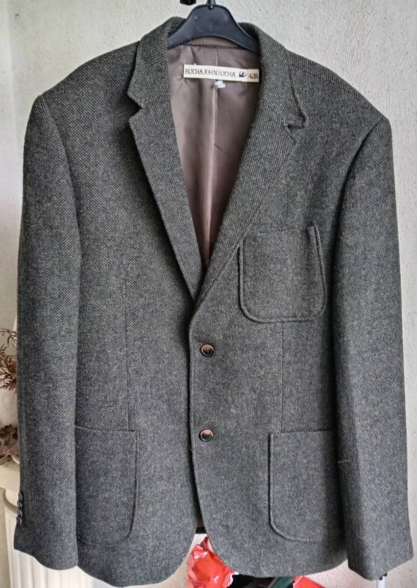 John Rocha Mens Grey Jacket - Image 1