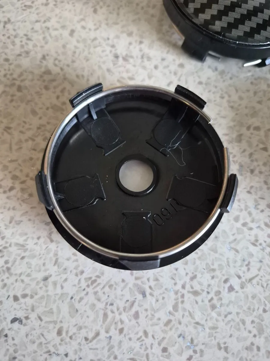Carbon fibre centre caps - FREE POST - Image 2