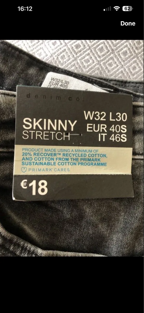 Mens BNWT jeans W32 x L30” €10 - Image 2
