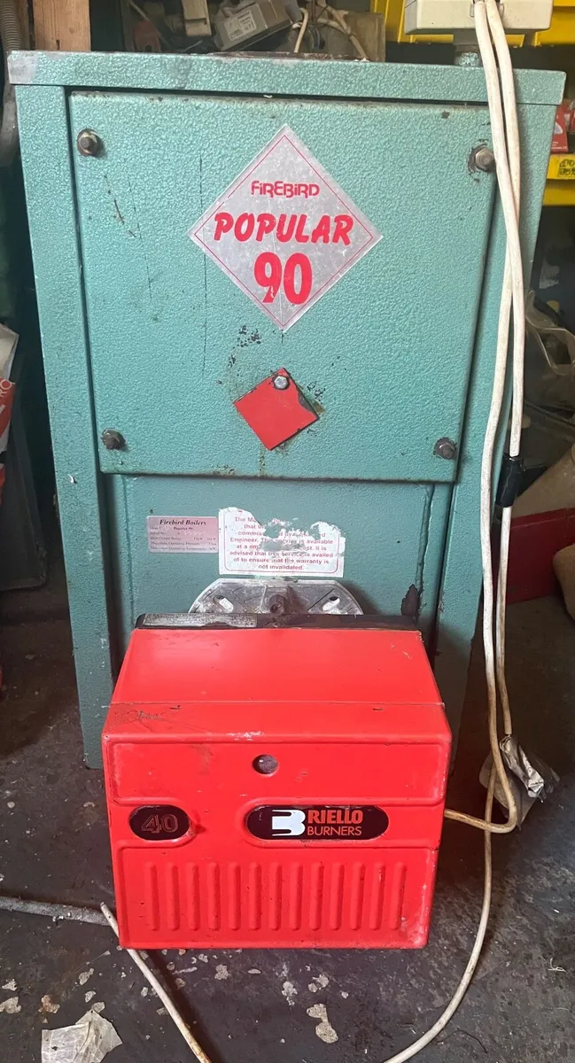 Oil Boiler & Oil Tank - Image 1