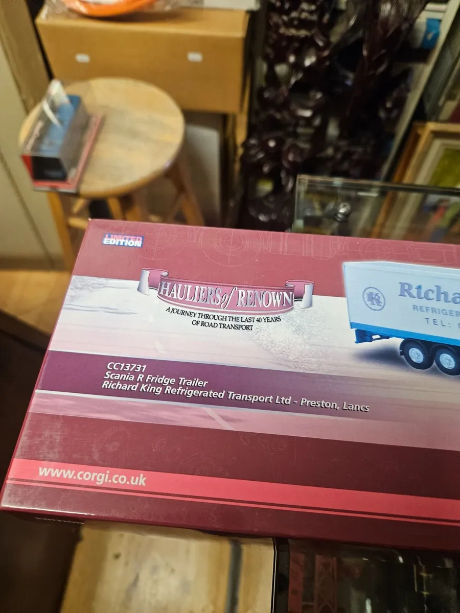 Corgi Scania Tractor Unit and Fridge Trailer 1.50 - Image 2