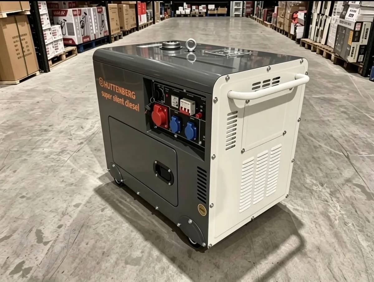 BRAND NEW 13kva SUPER SILENT DIESEL GENERATOR - Image 3