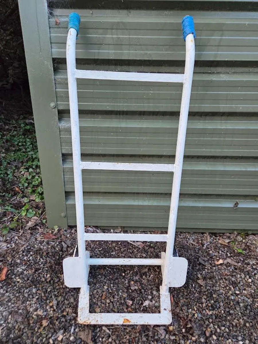 Vintage Cast Iron Goods / Sack Trolley - Image 1