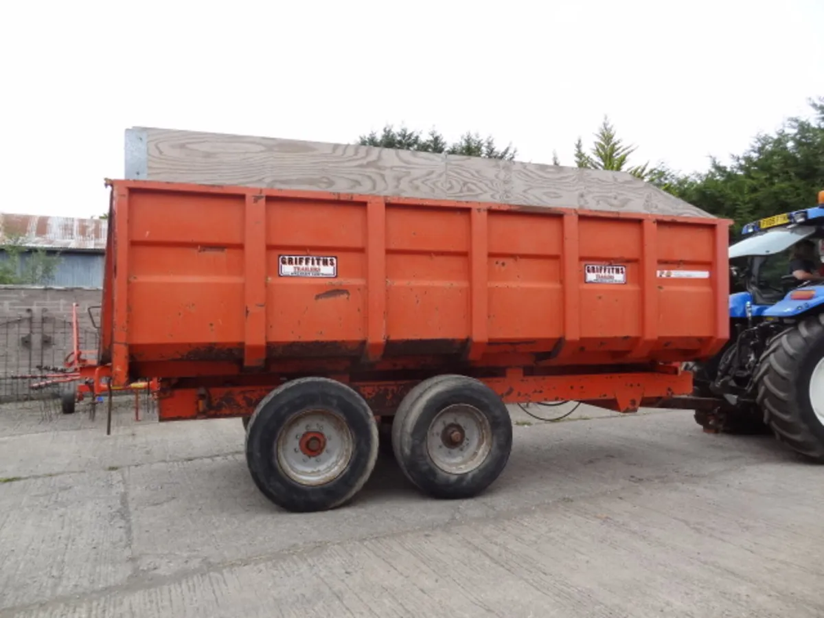 Griffilths 12 Ton Tipping grain Trailer - Image 2