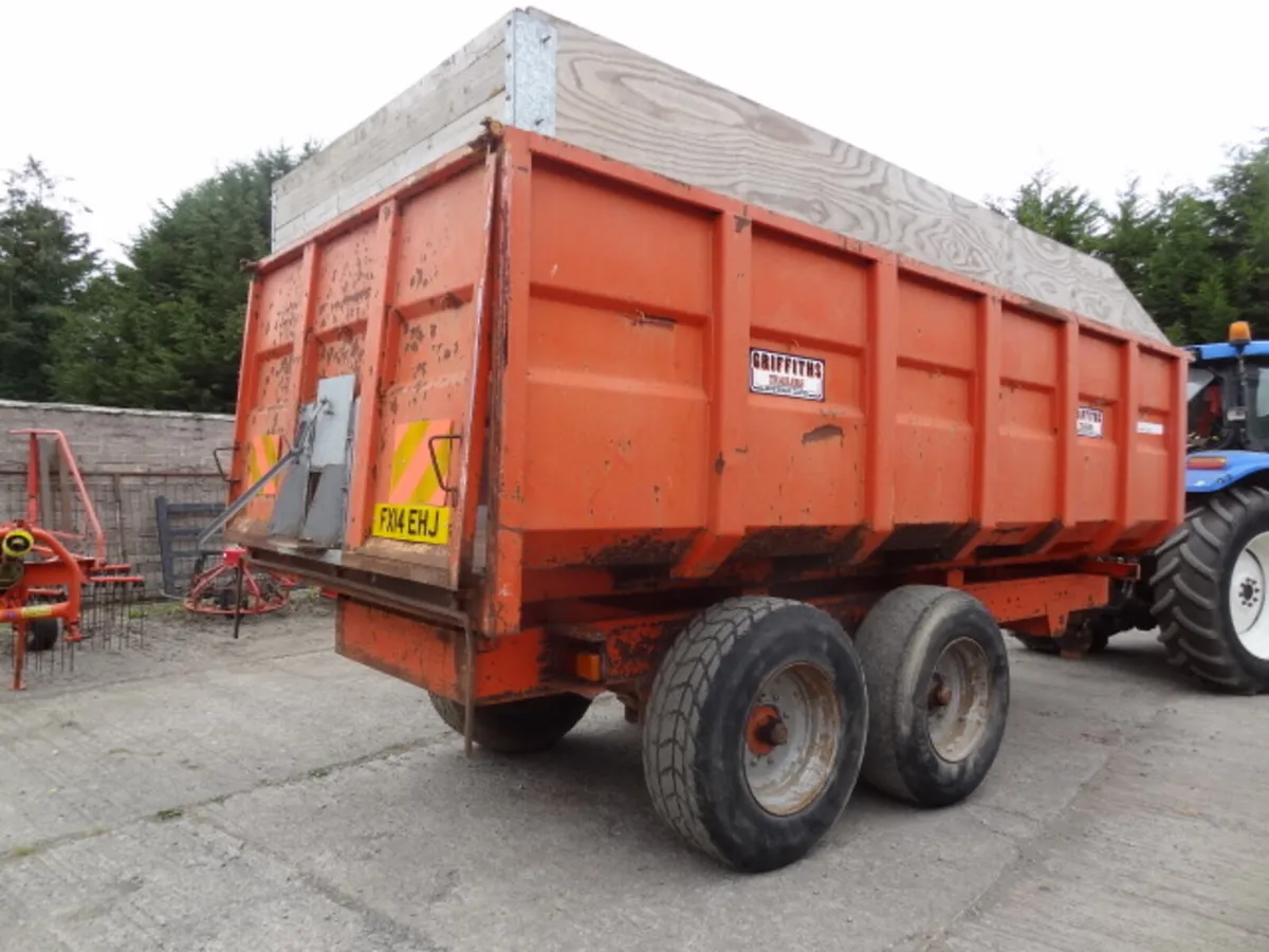 Griffilths 12 Ton Tipping grain Trailer - Image 3