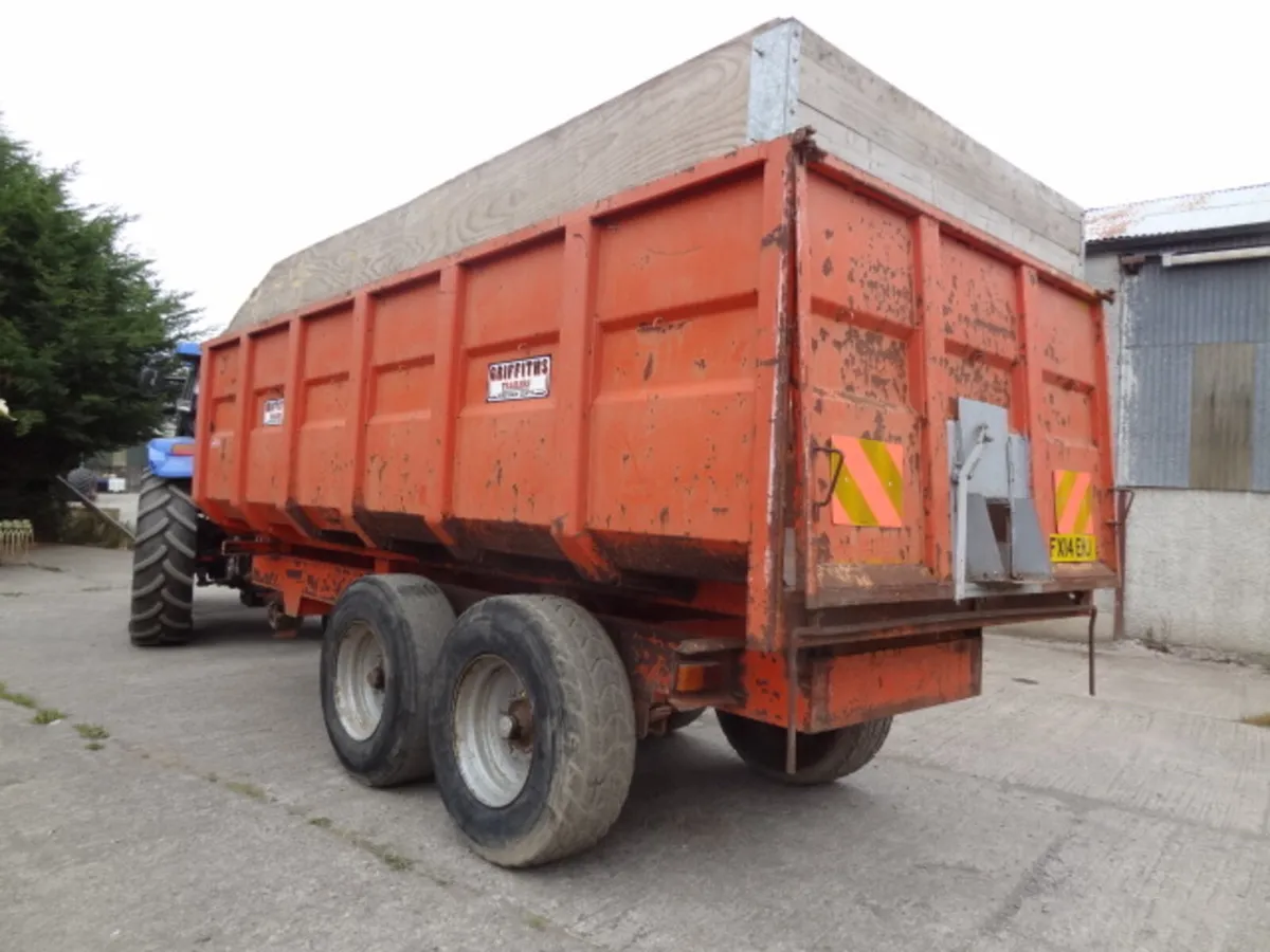 Griffilths 12 Ton Tipping grain Trailer - Image 4