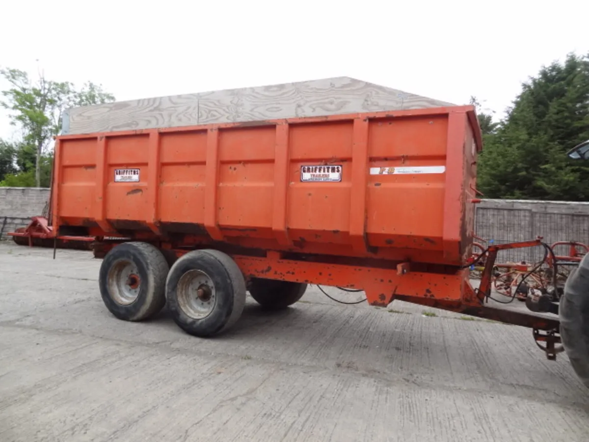 Griffilths 12 Ton Tipping grain Trailer - Image 1