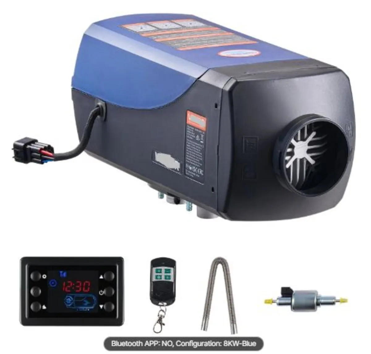 Diesel Heater, 12-24V 5-8KW Portable Diesel Air - Image 1