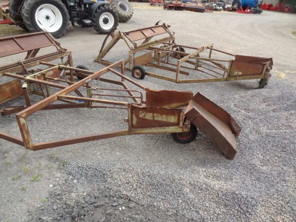 Cook Flat 8 Bale Sleighs CHOICE - Image 3