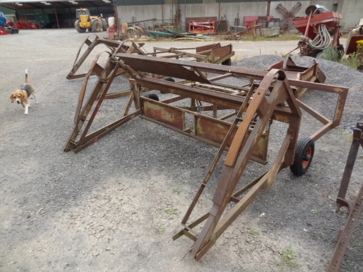 Cook Flat 8 Bale Sleighs CHOICE - Image 2