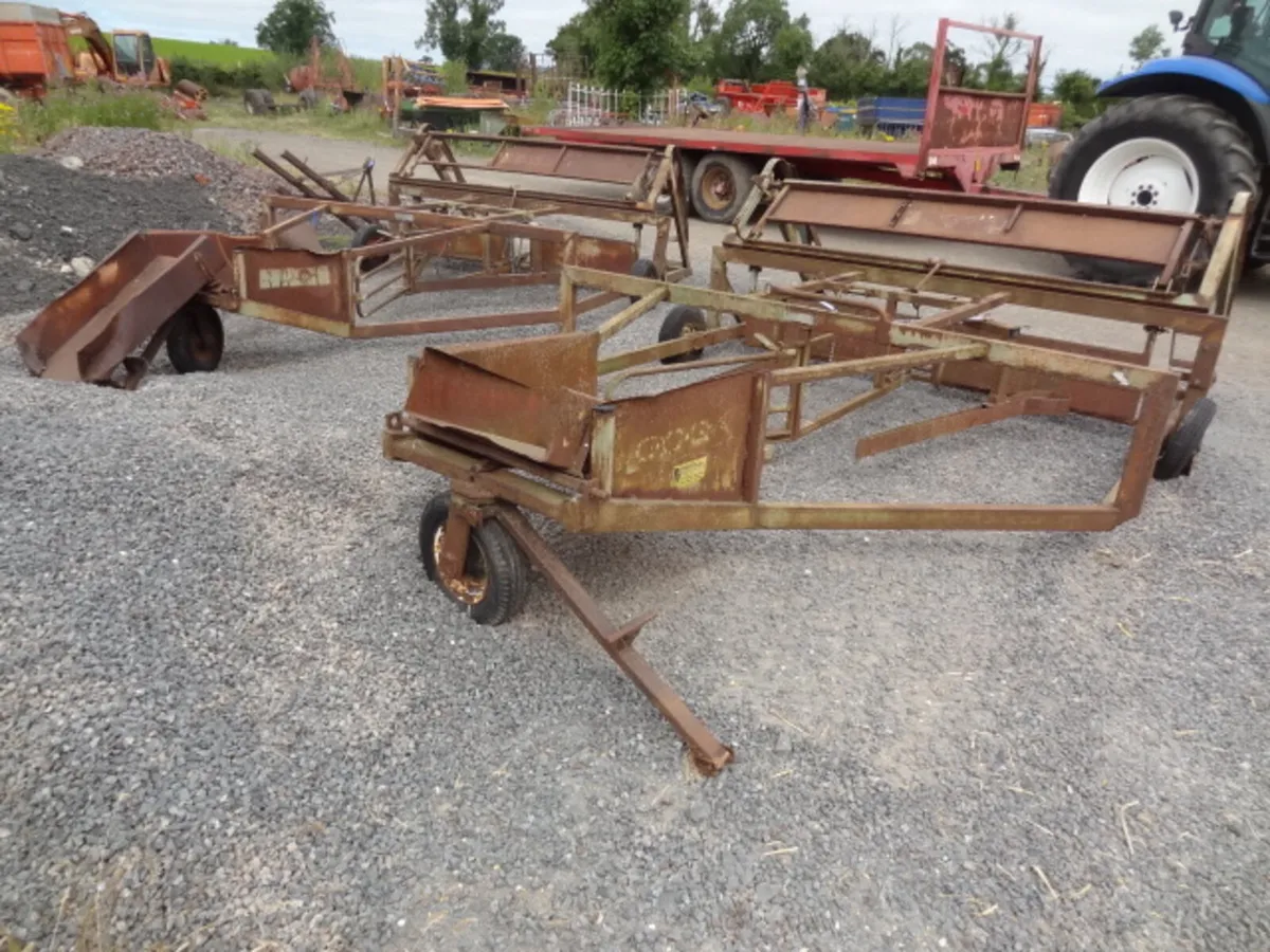 Cook Flat 8 Bale Sleighs CHOICE - Image 4