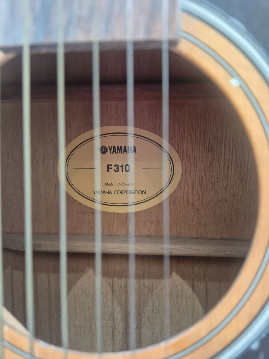 Acoustic Guitar -Genuine Yamaha F310 - Image 3