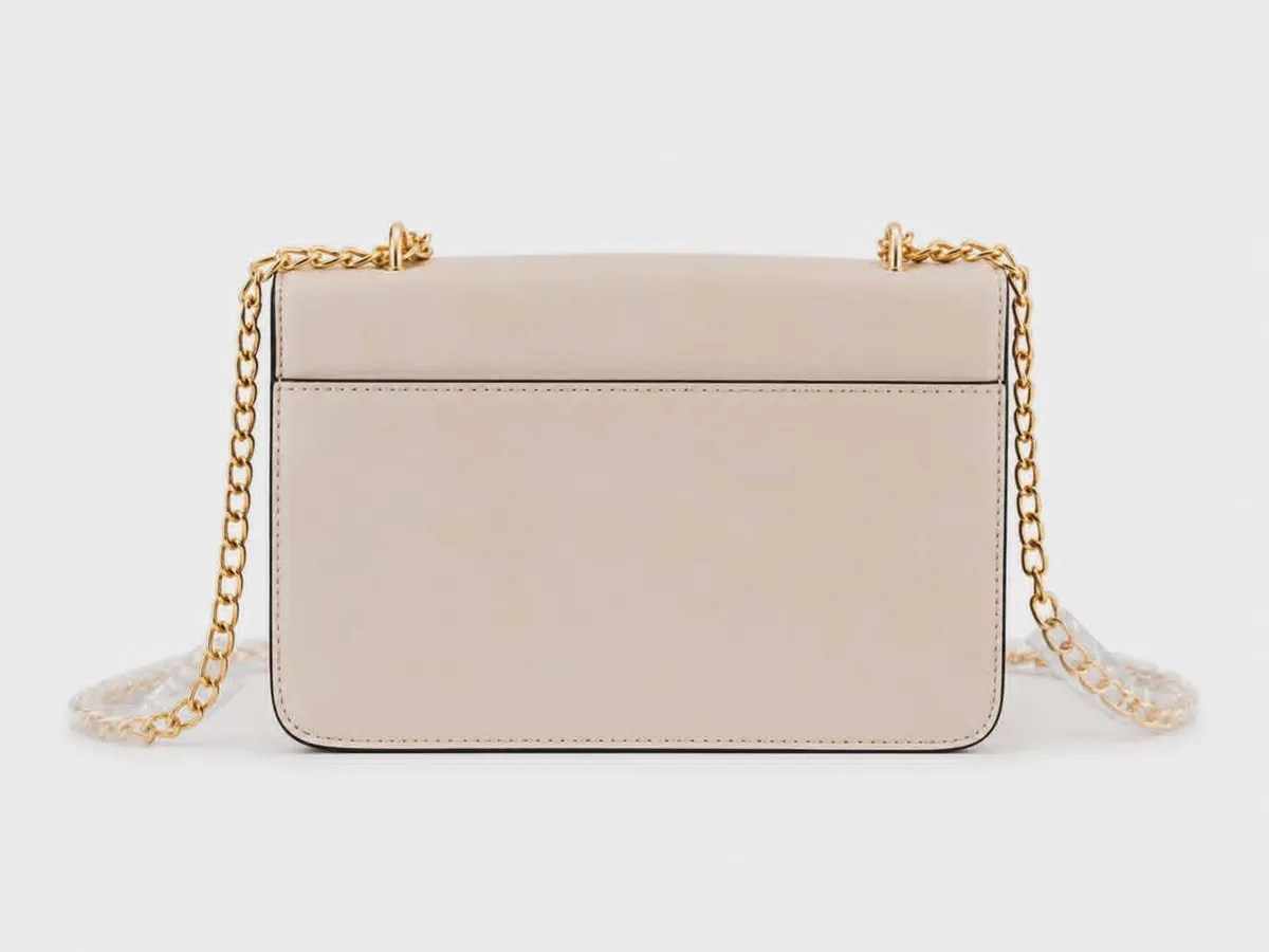 Elegant beige women's handbag - Image 2