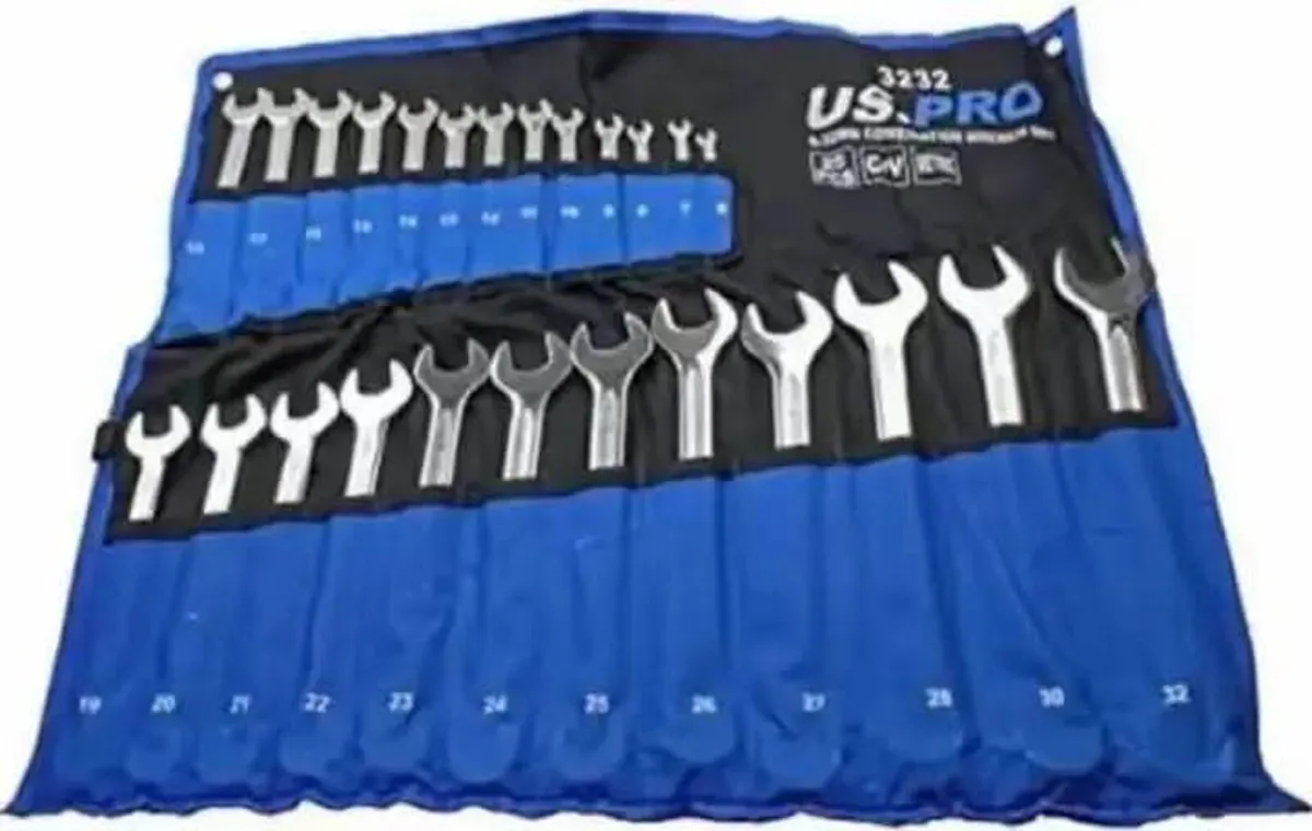 25 Piece Metric Combination Spanner Set – 6 –32mm - Image 1