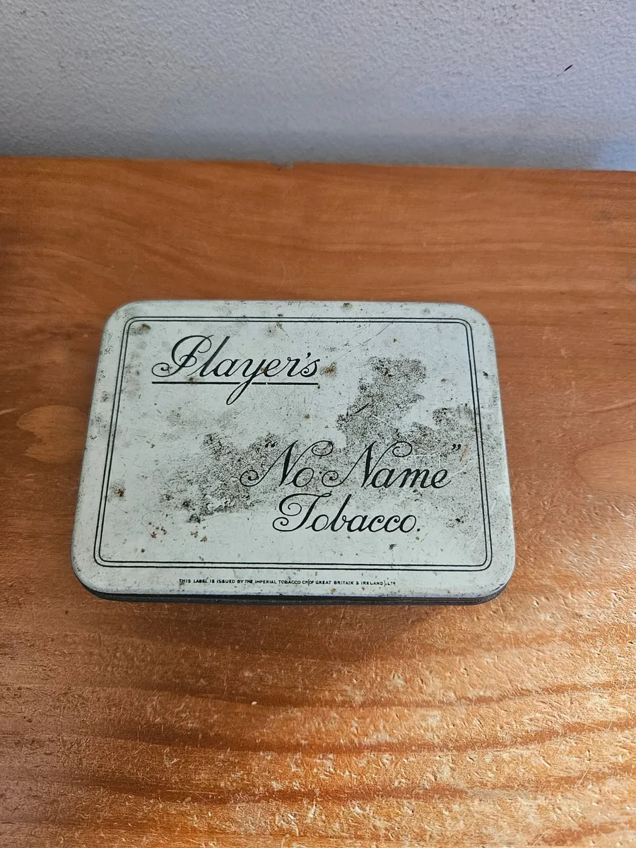 Vintage Players No Name Tobacco Tin - Image 1