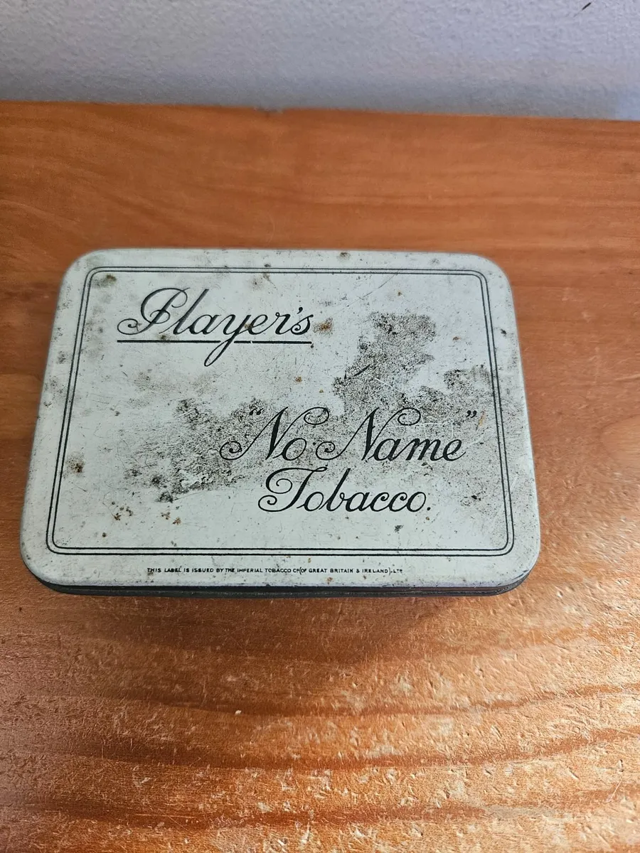 Vintage Players No Name Tobacco Tin - Image 2