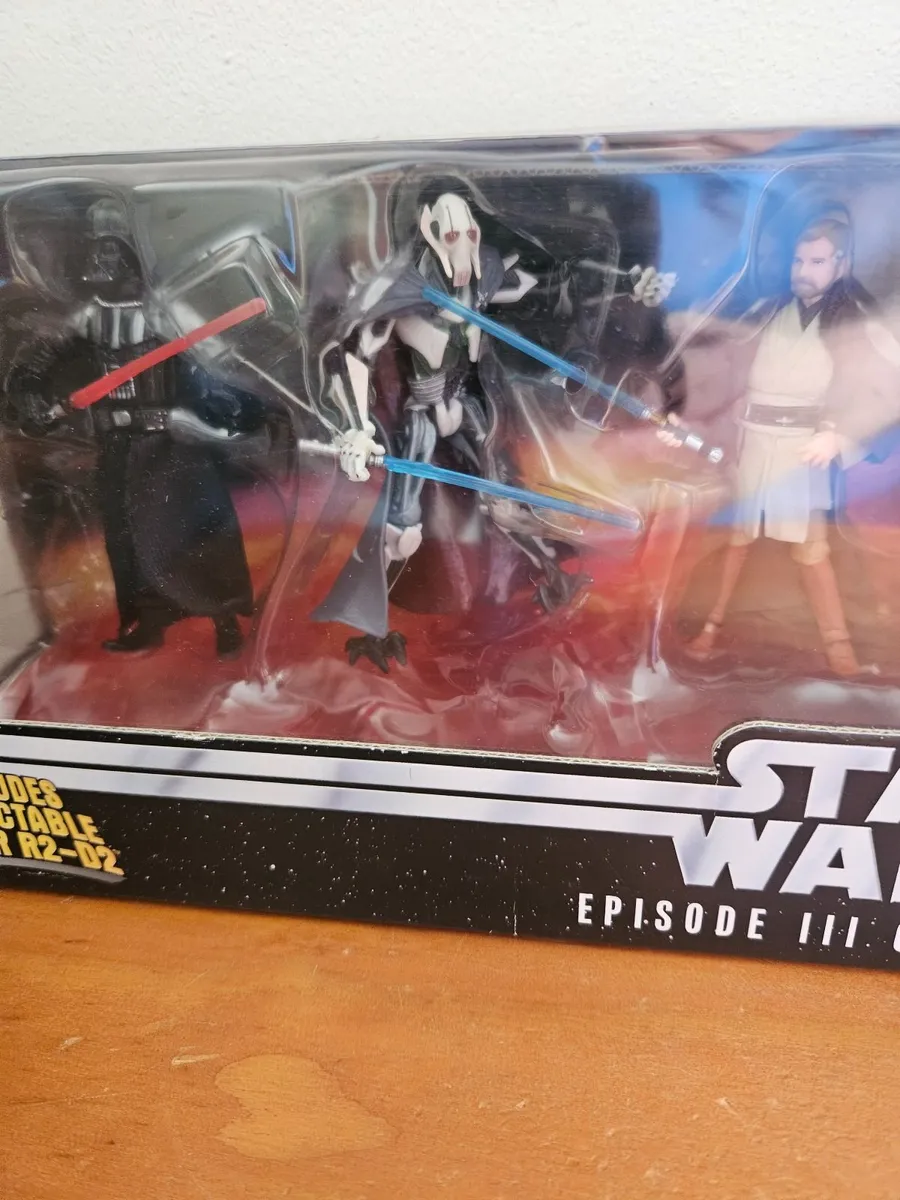 Star Wars Figure Pack Darth Vader Grevious R2D2 - Image 3