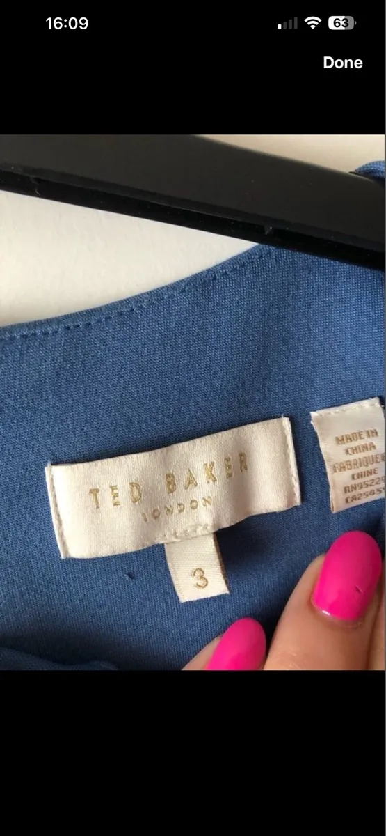 Ladies Ted baker stunning top size 12 €15 - Image 3