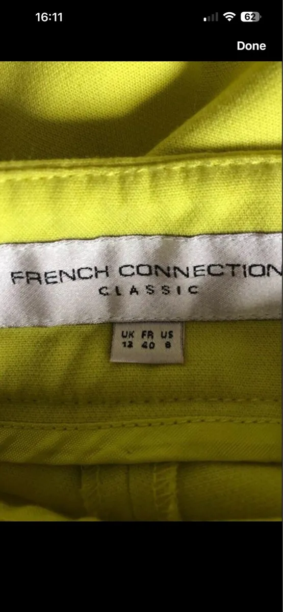Ladies French connection trousers size 12 €5 - Image 4